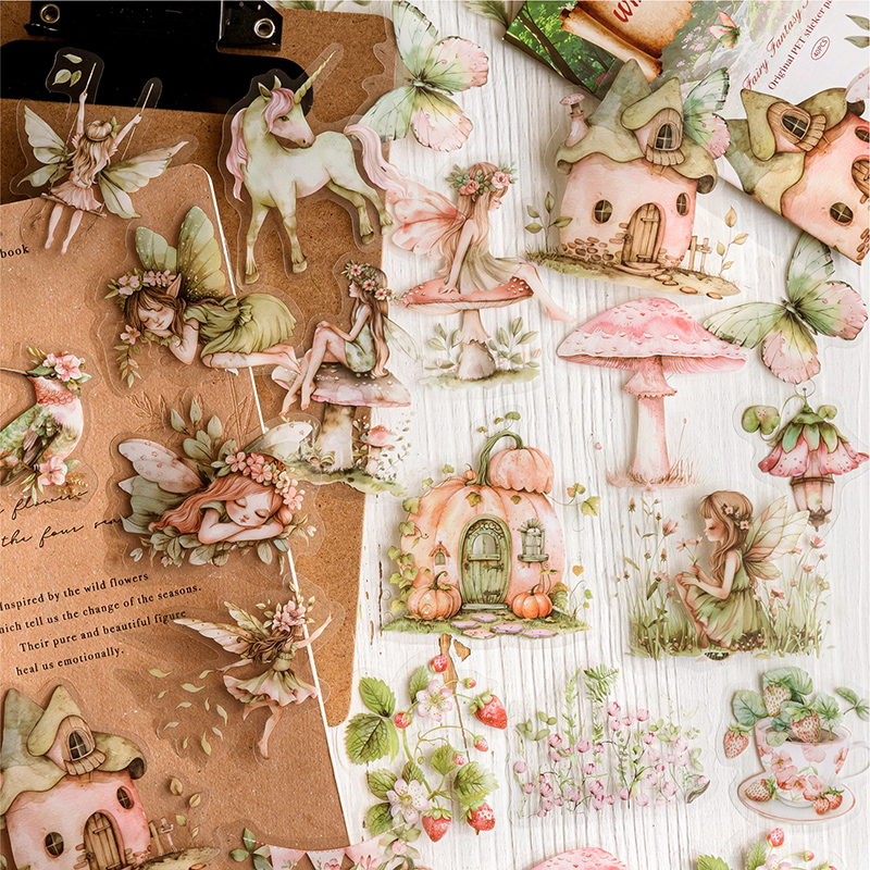 1~6Pack Fantasy of Elves Stick - Embellishments For Scrapbooking avaliação e preço
