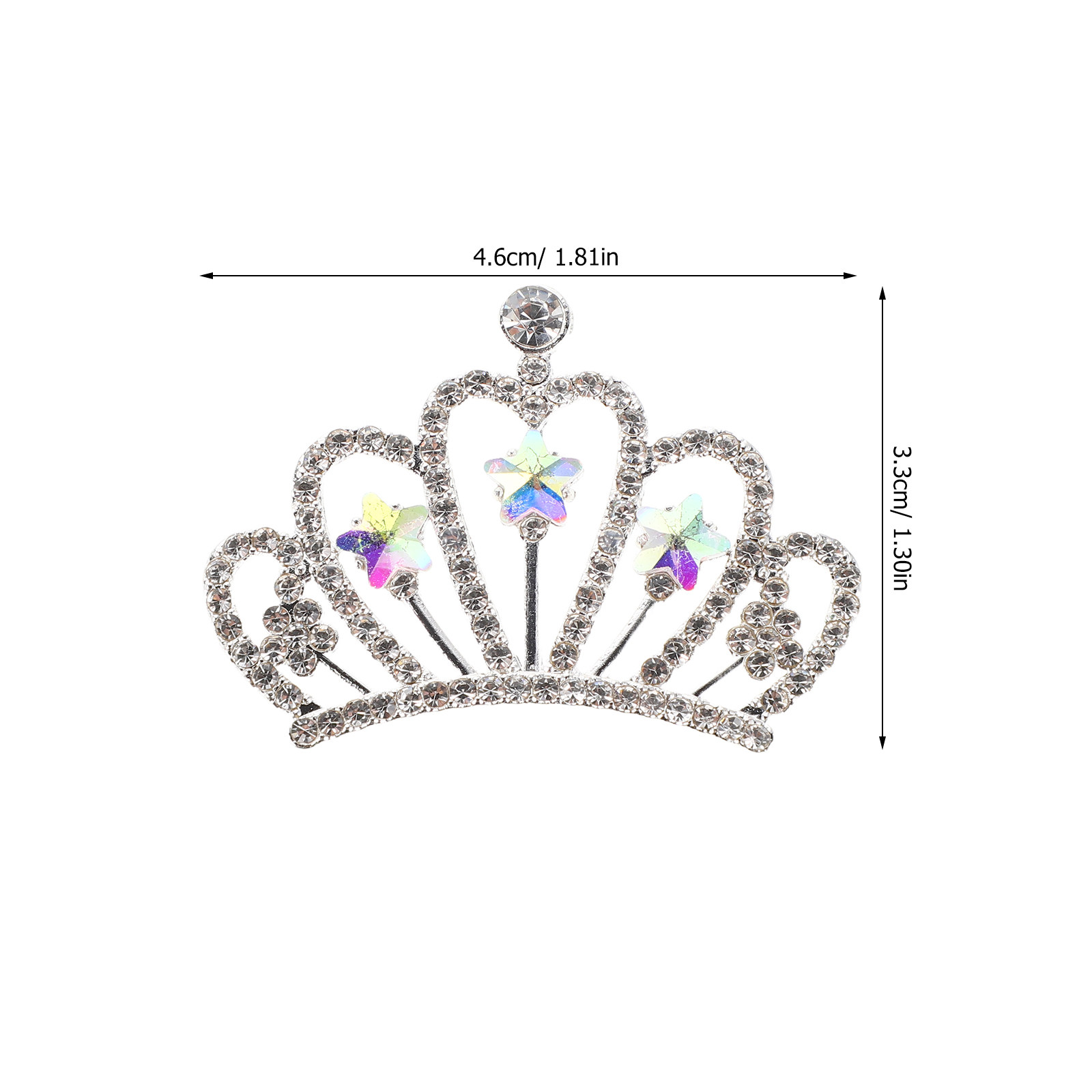 10Pcs Rhinestone Crown Embelli - Craft Embellishments avaliação e preço