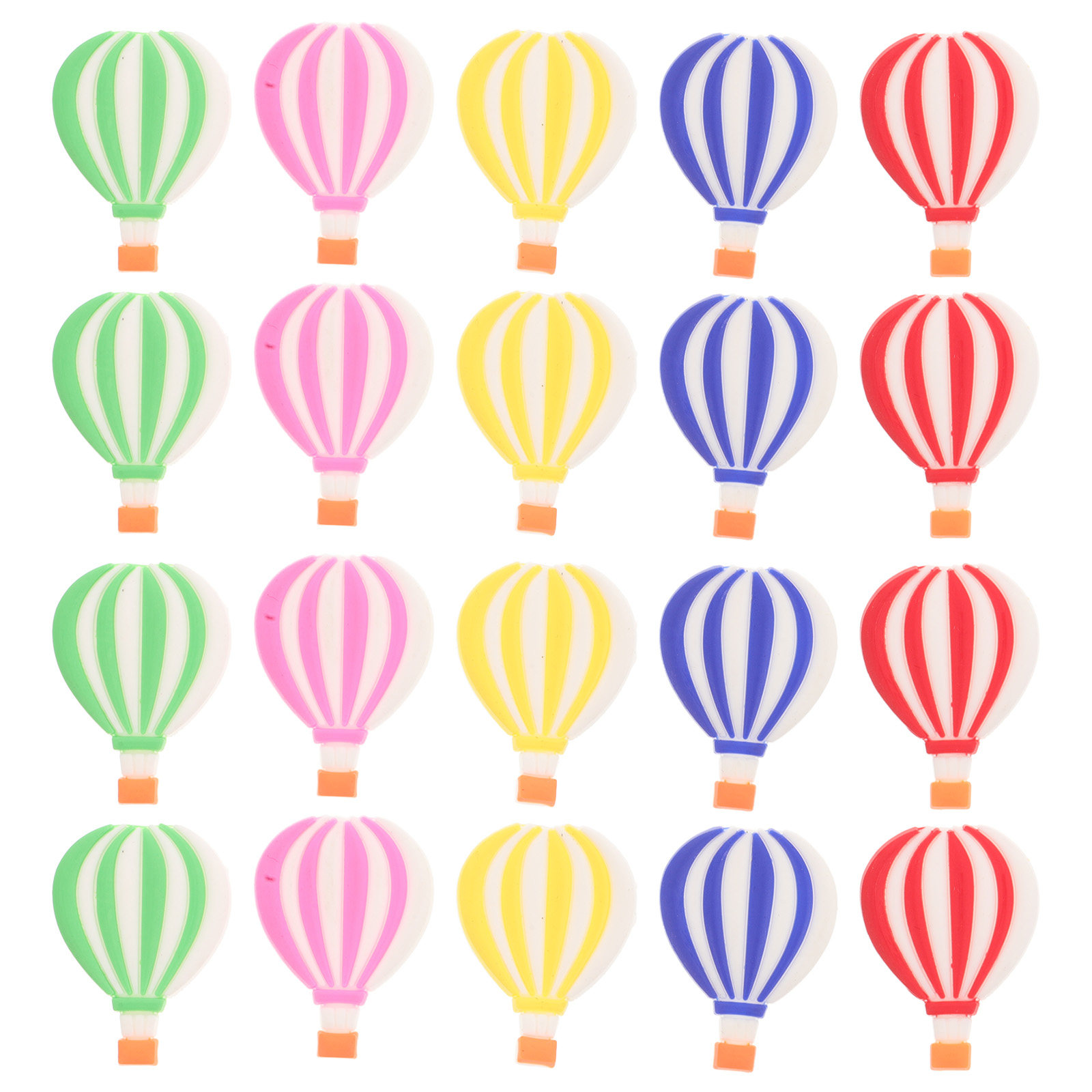 20Pcs Hot Air Balloon Phone Ca - Embellishment Crafts avaliação e preço